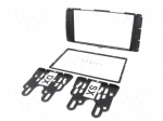 Radio mounting frame | Toyota | 2 DIN | black
