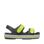Sandały dla dzieci Crocs Crocband Cruiser grafitowo-ż&oacute;łte 209423 1NJ 30-31
