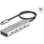 USB-jaotur Delock DeLOCK USB 10 Gbps USB Type-C jaotur 4 x USB Type-C pistikuga, USB-jaotur (grey)
