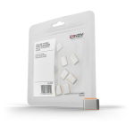 LINDY USB Type C pordi lukk orange 10 tk
