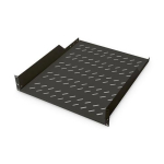 DIGITUS riiuliplaat 2HE 88x482x552mm kuni 25KG Black