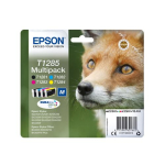 Epson tindikassett T1285 4-pakk Black + Color T1285