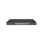 Switch LevelOne LevelOne GES-2128 hallatav L2 Gigabit Etherneti v&otilde;rguseade (10/100/1000) Black