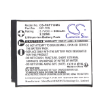 Replaces battery for Fujifilm NP-70S, Instax Mini 99, 600mAh