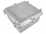 Enclosure: multipurpose | X: 162mm | Y: 162mm | Z: 80mm | aluminium | IP67