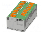 Splice terminal: rail | 24A | 450V | push-in | PA | L: 21.7mm | 0.14&divide;4mm2