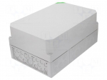Enclosure: junction box | X: 300mm | Y: 450mm | Z: 209mm | polycarbonate