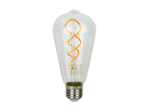 Desc lamp Esperanza LED spuldze E27 4W 1800K 230lm 220-240V FILAMENT ST64 RETRO VINTAGE DIMMABLE LED line PRIME