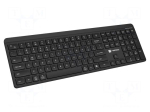 Keypad: computer | TANG | black | USB A | wireless,US layout