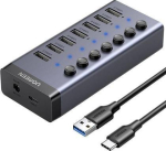 Converter Ugreen HUB USB Ugreen 7x USB-A 3.0 (UGR1228BLK)