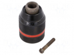 Drill holder | 1.5&divide;13mm | L: 72.4mm | metal | V: double sleeve