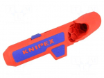 Stripping tool | Wire: round | Length: 135mm | &Oslash;cable: 8&divide;13mm