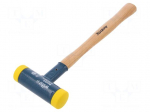 Hammer | 355mm | W: 118mm | 543g | Size: 35mm | round | polyurethane