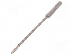 Drill bit | for concrete | &Oslash;: 5mm | L: 160mm | metal | Man.series: PRO 4