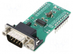 Click board | transceiver | CAN,GPIO,UART | TLE9252V | 3.3/5VDC
