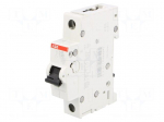 Circuit breaker | 230VAC | Inom: 0.5A | Poles: 1 | DIN | Charact: C | 6kA