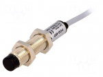 Sensor: inductive | Output conf: PNP / NC | 0&divide;4mm | 10&divide;30VDC | M12