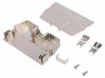 Plug housing | PIN: 68 | shielded | Locking: latch | Mat: steel