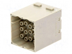Connector: HAN | module | male | Han Modular EEE | PIN: 20 | 16A | 500V