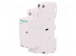 Contactor: 2-pole installation | NC + NO | 230&divide;240VAC | 16A | DIN | ICT