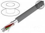 Wire | Alpha Essential C&C | 5x22AWG | Al-PET foil | PVC | dark grey