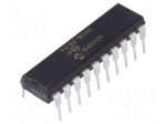 PIC microcontroller | Memory: 28kB | SRAM: 2048B | EEPROM: 256B | THT