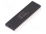 PIC microcontroller | Memory: 64kB | SRAM: 4096B | EEPROM: 1024B | THT