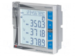 Meter | on panel | digital | In.imp: 1.6M&Omega; | 40&divide;440Hz | 5A | Uin: 220&divide;400V