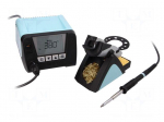 Soldering station | digital | 150W | 50&divide;550&deg;C | Plug: EU | V: ESD