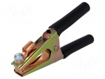 Crocodile clip | 500A | Grip capac: max.45mm | Overall len: 190mm