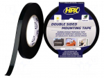 Tape: fixing | W: 12mm | L: 10m | Thk: 0.95mm | double-sided | acrylic