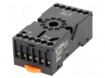 Socket | PIN: 11 | 10A | 250VAC | Mounting: DIN,on panel | Series: R15