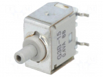 Switch: push-button | Pos: 2 | SPDT | 0.01A/28VAC | 0.01A/28VDC | 500M&Omega;