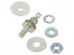 Diode: rectifying | 800V | 2.2A | anode to stud | DO4 | 10-32 NF-2A