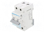 Circuit breaker | 230/400VAC | Inom: 10A | Poles: 2 | Charact: B | 6kA