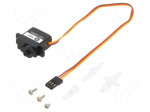 Motor: servo | 4.8&divide;6VDC | micro | analogue | 23x12x27mm | 180&deg;