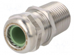 Cable gland | with long thread | NPT1/2" | IP68 | stainless steel
