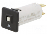 Circuit breaker | 240VAC | 48VDC | 3A | SPST | Poles: 1 | T9-311-611 | MCB
