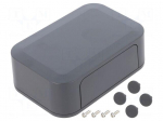 Enclosure: with panel | PF | X: 100mm | Y: 67.4mm | Z: 35mm | ABS | IP40