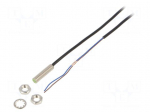 Sensor: inductive | OUT: 2-wire NO | 0&divide;1.5mm | 10&divide;30VDC | M8 | 2m | IP67