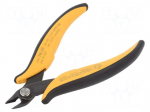 Pliers | cutting,miniature,curved | 138mm | with small chamfer