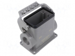 Enclosure for connectors: HDC | IP65 | Han&reg; B | Locking: with latch