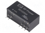 Converter: DC/DC | 1W | Uin: 9&divide;18VDC | Uout: 5VDC | Iout: 200mA | SIP | THT