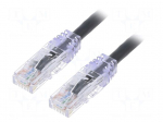 Patch cord | TX6&trade; PLUS,U/UTP | Cat: 6 | RJ45 plug,both sides | Cu | 5m