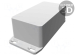 Enclosure: multipurpose | X: 60mm | Y: 112mm | Z: 42mm | 1590 | aluminium