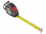 Measuring tape | L: 5m | Width: 19mm | Class: II | measure