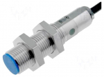 Sensor: inductive | OUT: PNP / NO | 0&divide;4mm | 10&divide;30VDC | M12 | 2m | IP67