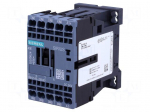 Contactor: 4-pole | NO x4 | 24VDC | 10A | 3RH20 | spring clamps