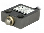 Limit switch | pin plunger &Oslash;10mm | SPDT | 5A | max.240VAC | max.28VDC