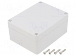 Enclosure: multipurpose | X: 90mm | Y: 115mm | Z: 55mm | polycarbonate